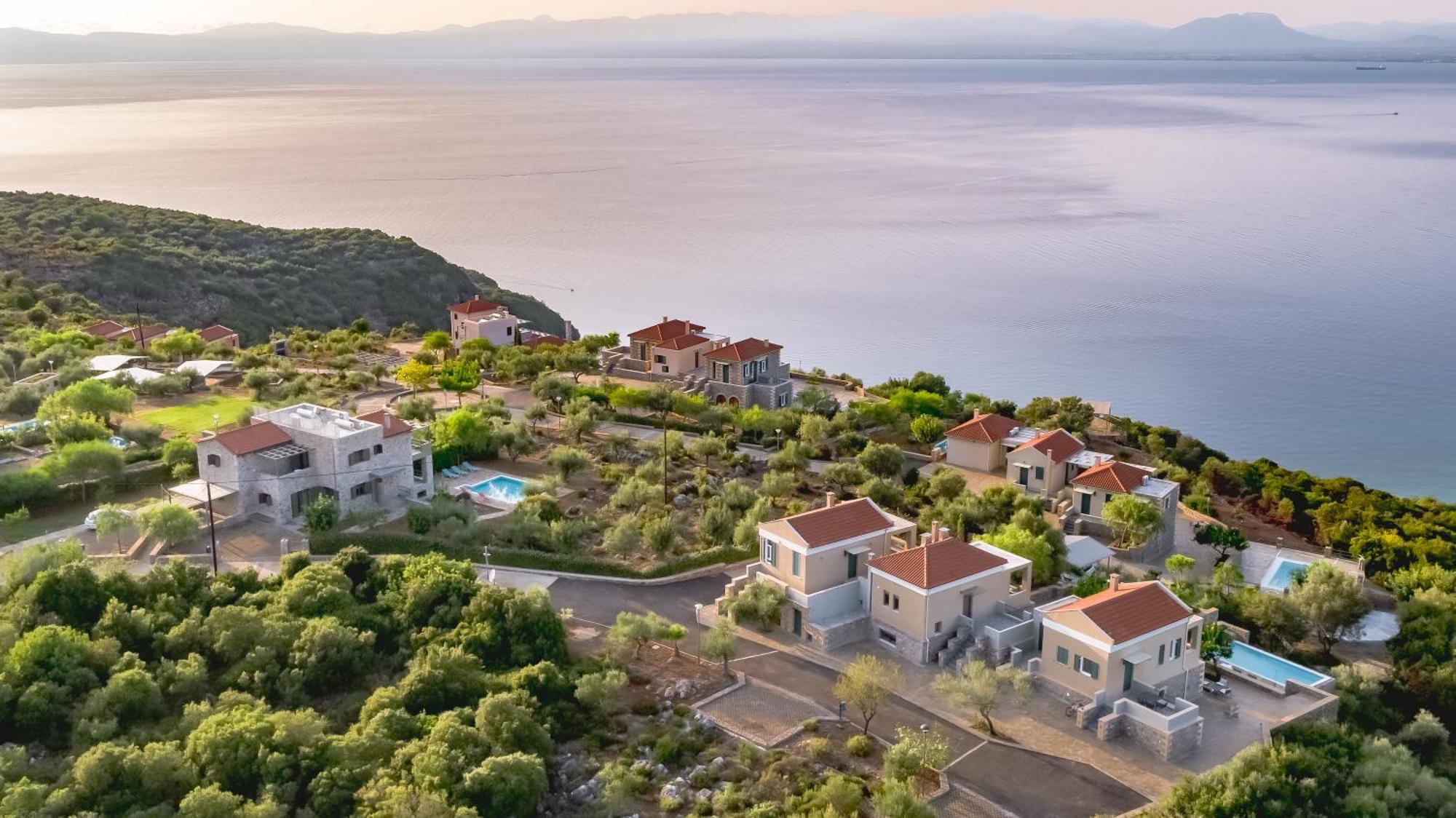 Searocks Villas Exclusive Resort Kitriaí エクステリア 写真