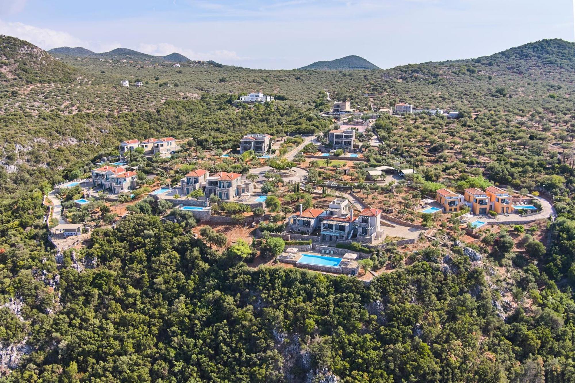 Searocks Villas Exclusive Resort Kitriaí エクステリア 写真