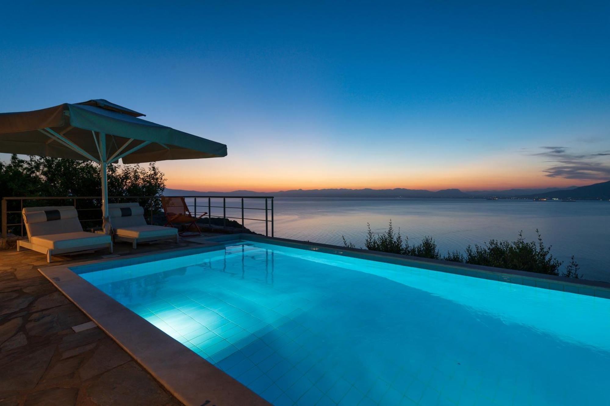 Searocks Villas Exclusive Resort Kitriaí エクステリア 写真
