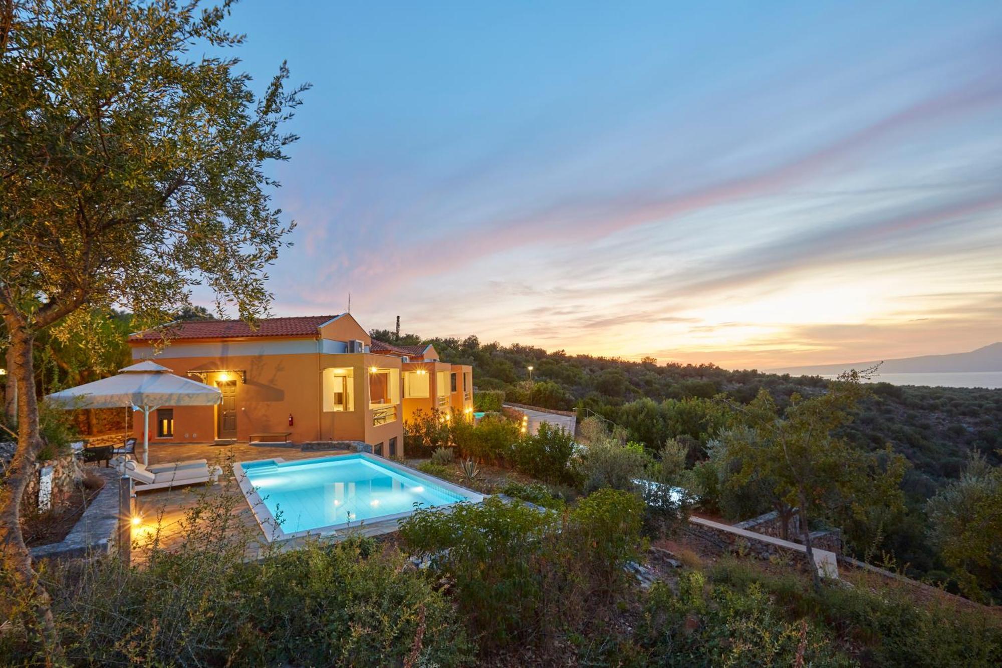 Searocks Villas Exclusive Resort Kitriaí エクステリア 写真