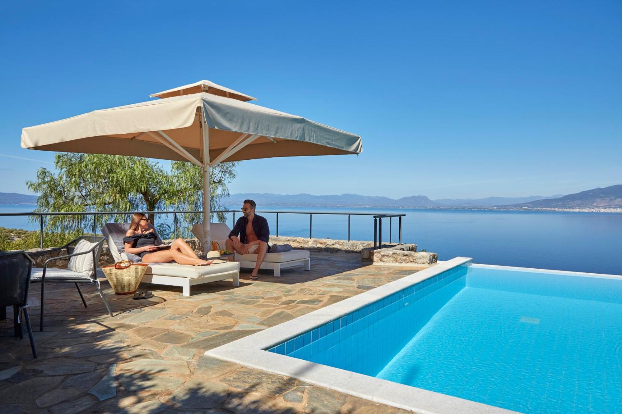 Searocks Villas Exclusive Resort Kitriaí エクステリア 写真