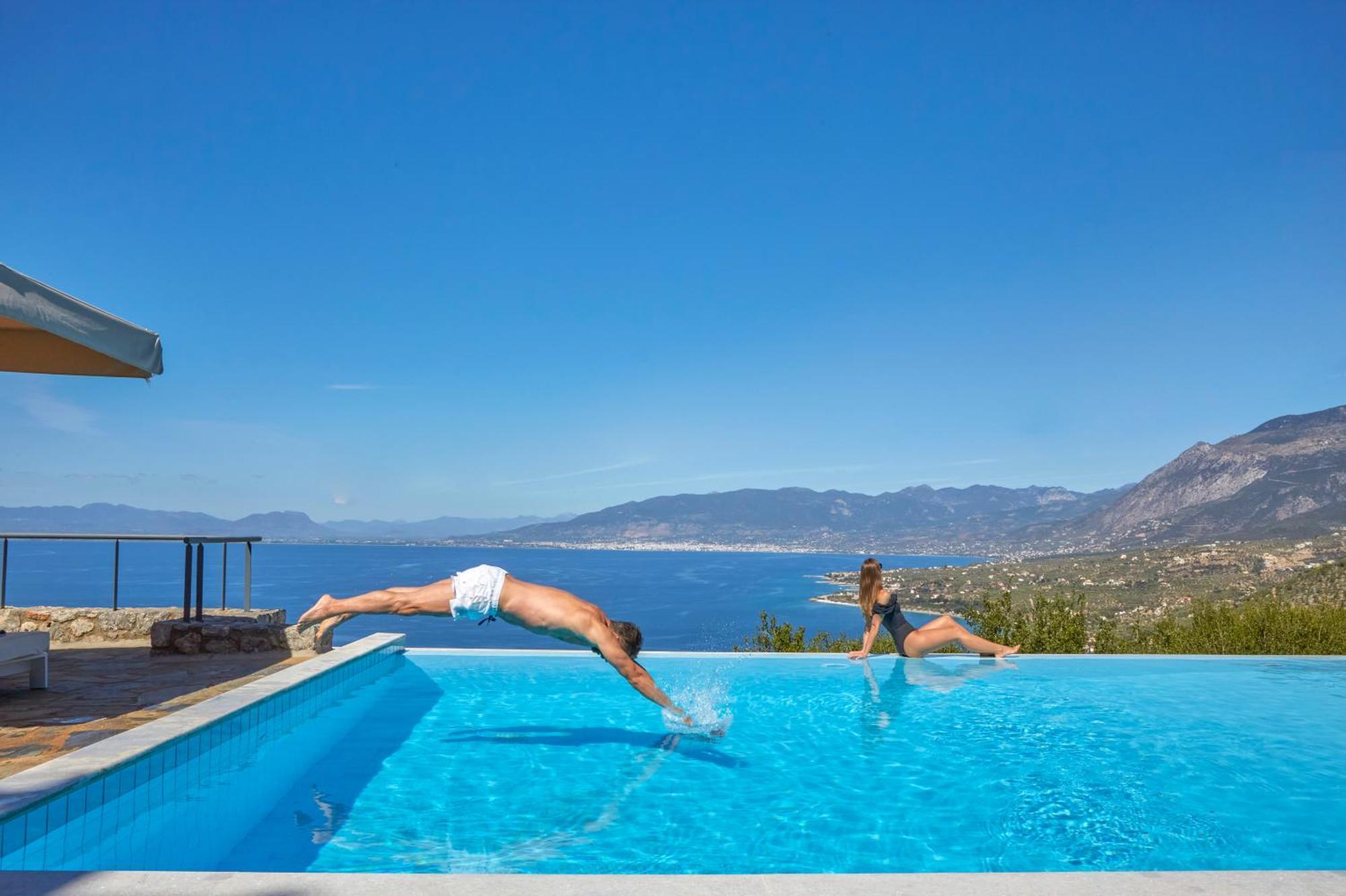Searocks Villas Exclusive Resort Kitriaí エクステリア 写真